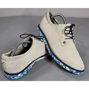 G/Fore Gallivanter Suede Snow Mosaic Camo Sole Mens 11 Golf Shoes